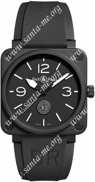 Bell & Ross Aviation BR01-92-10TH-CE Mens Wristwatch