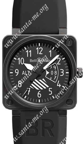 Bell & Ross BR01 Mens Wristwatch BR01-96ALTIMETER