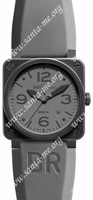 Bell & Ross BR03 Mens Wristwatch BR03-92-COMMANDO