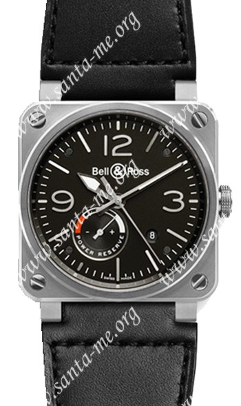 Bell & Ross Aviation Unisex Wristwatch BR03-97-POWER-RESERVE
