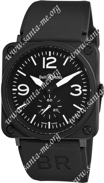 Bell & Ross BRS-MATTE Ceramic Unisex Wristwatch BRS-MATTE