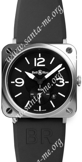 Bell & Ross Aviation BRS-BL-ST/SRB Unisex Wristwatch