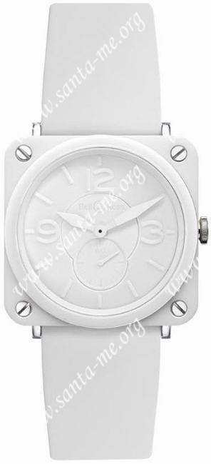 Bell & Ross Aviation Unisex Wristwatch BRS-WHITECERMIC