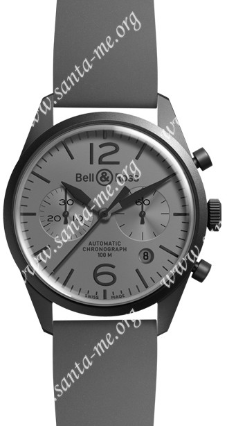 Bell & Ross Vintage BRV126-COMMANDO Mens Wristwatch