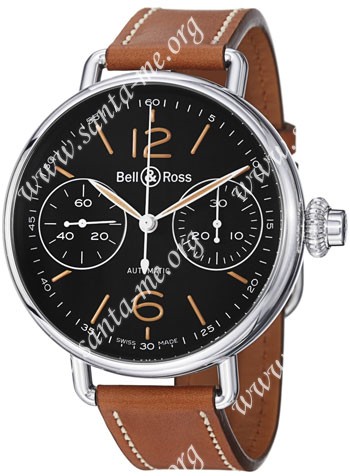 Bell & Ross Vintage Mens Wristwatch BRWW1-CHRNOHERT