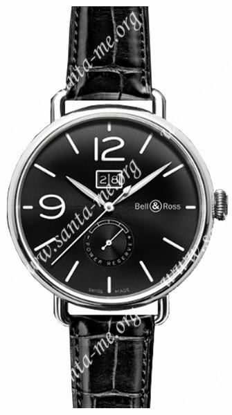Bell & Ross Vintage WW1 BRWW190-BL-ST/SCR Mens Wristwatch
