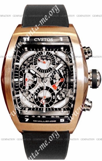 Cvstos Challenge Chronograph Mens Wristwatch CVCRTNRGSV