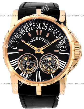 Roger Dubuis Excalibur Double Tourbillon Mens Wristwatch EX45-01-50-00-N9.671