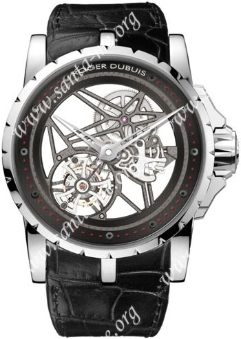 Roger Dubuis Excalibur Tourbillon Mens Wristwatch EX45-505SQ-20-00-0E000-B