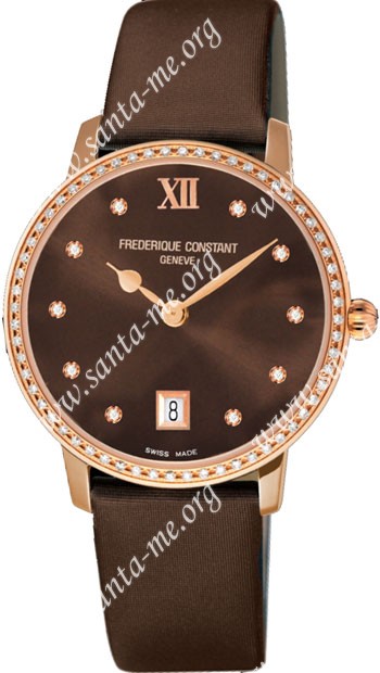 Frederique Constant Slim Line Ladies Wristwatch FC-220C4SD34