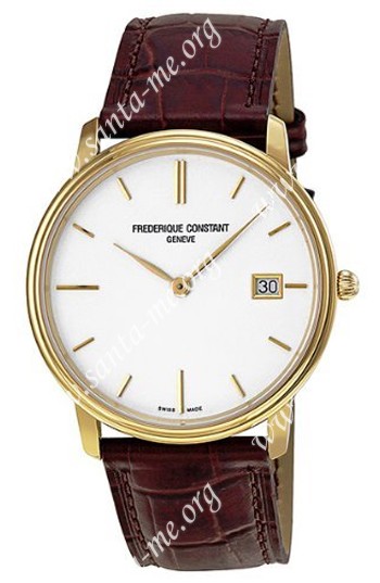 Frederique Constant Slim Line Mens Wristwatch FC-220NW4S5