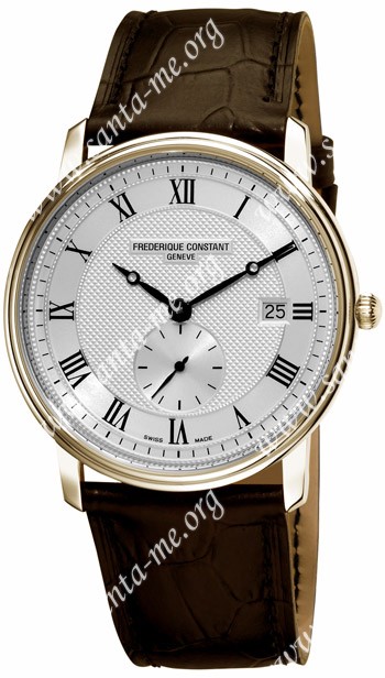 Frederique Constant Classics Quartz Small Second Mens Wristwatch FC-245M5S5
