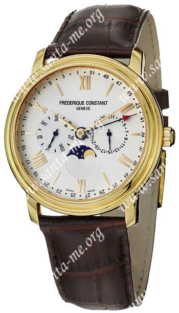 Frederique Constant Business Time Mens Wristwatch FC-270SW4P5
