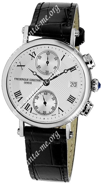 Frederique Constant Chronograph Quartz Mens Wristwatch FC-291MC2R6