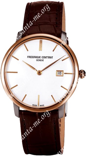 Frederique Constant Index Slim Line Mens Wristwatch FC-306V4STZ9