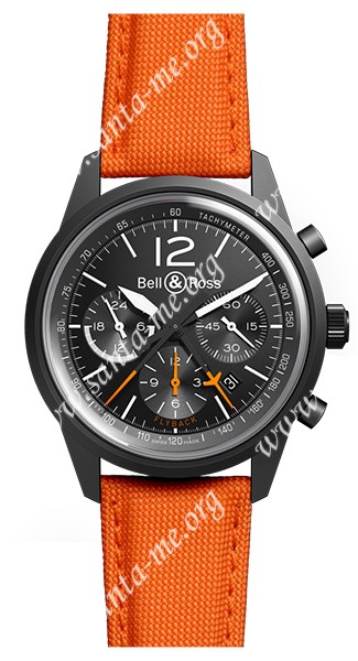 Bell & Ross BR 126 Flyback Mens Wristwatch