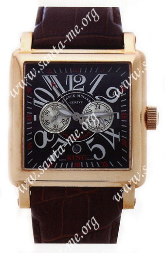 Franck Muller King Conquistador Cortez Chronograph Midsize Mens Wristwatch 10000 K CC-3