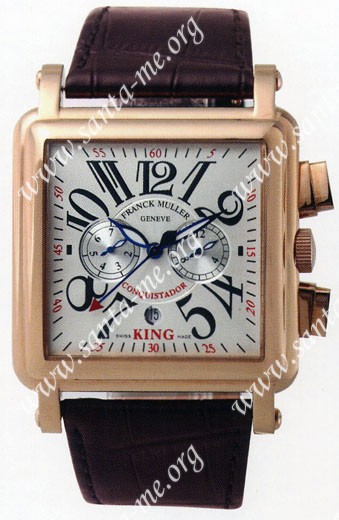 Franck Muller King Conquistador Cortez Chronograph Midsize Mens Wristwatch 10000 K CC-4
