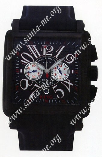 Franck Muller King Conquistador Cortez Chronograph Midsize Mens Wristwatch 10000 K CC-5