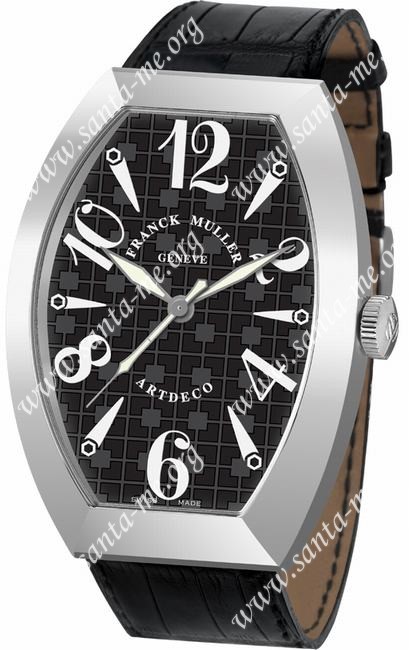 Franck Muller Art Deco Midsize Mens Wristwatch 11000 H SC