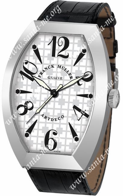 Franck Muller Art Deco Midsize Mens Wristwatch 11000 K SC