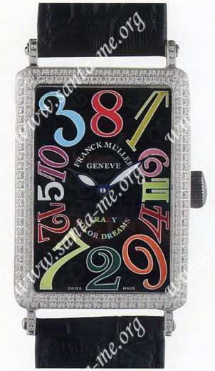 Franck Muller Long Island Crazy Hours Large Unisex Unisex Wristwatch 1200 CH COL DRM-3