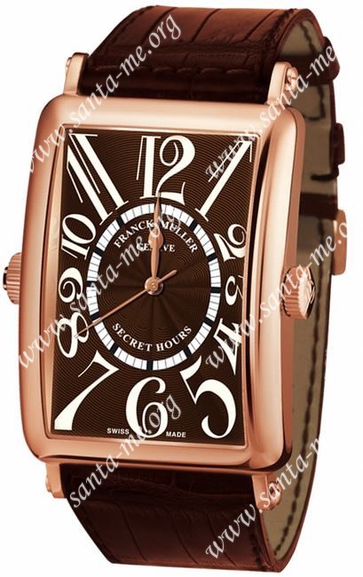 Franck Muller Secret Hours 1 Large Mens Wristwatch 1300 SE H1