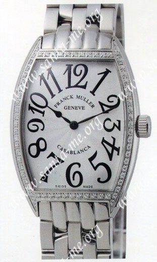 Franck Muller Casablanca Midsize Mens Wristwatch 5850 C O-7 or 5850 CASA O-7