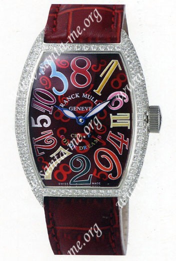Franck Muller Cintree Curvex Crazy Hours Midsize Unisex Unisex Wristwatch 5850 CH-3