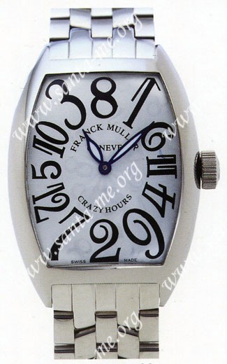 Franck Muller Cintree Curvex Crazy Hours Midsize Unisex Unisex Wristwatch 5850 CH COL DRM O-4