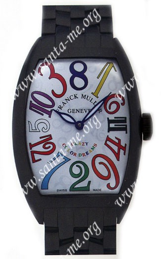 Franck Muller Cintree Curvex Crazy Hours Midsize Unisex Unisex Wristwatch 5850 CH COL DRM O-6