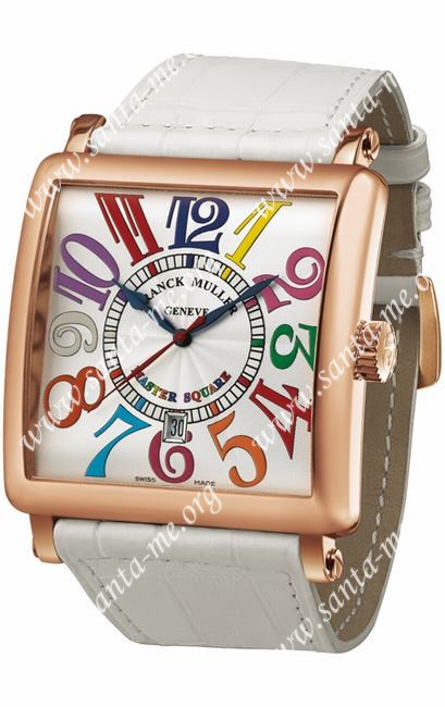 Franck Muller Color Dreams Master Square Midsize Ladies Ladies Wristwatch 6000 H SC DT COL DRM V