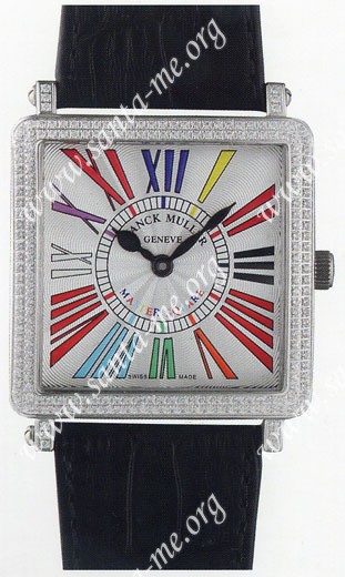 Franck Muller Master Square Mens Large Unisex Wristwatch 6000 H SC DT R-10