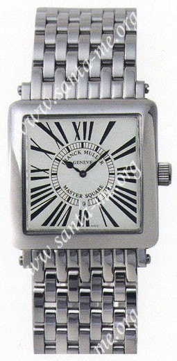 Franck Muller Master Square Ladies Medium Midsize Ladies Wristwatch 6002 L QZ COL DRM R-10