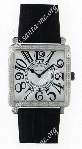 Franck Muller Master Square Ladies Medium Midsize Ladies Wristwatch 6002 L QZ COL DRM R-20