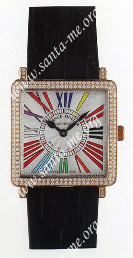 Franck Muller Master Square Ladies Medium Midsize Ladies Wristwatch 6002 L QZ COL DRM R-27