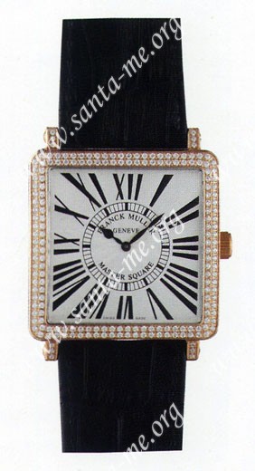 Franck Muller Master Square Ladies Medium Midsize Ladies Wristwatch 6002 L QZ COL DRM R-29