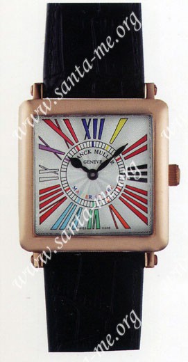 Franck Muller Master Square Ladies Medium Midsize Ladies Wristwatch 6002 L QZ COL DRM R-34