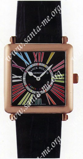 Franck Muller Master Square Ladies Medium Midsize Ladies Wristwatch 6002 L QZ COL DRM R-35