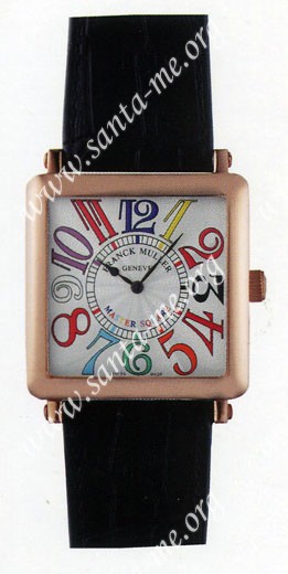 Franck Muller Master Square Ladies Medium Midsize Ladies Wristwatch 6002 L QZ COL DRM R-38