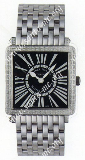 Franck Muller Master Square Ladies Medium Midsize Ladies Wristwatch 6002 L QZ COL DRM R-4