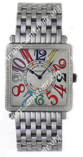 Franck Muller Master Square Ladies Medium Midsize Ladies Wristwatch 6002 L QZ COL DRM R-5