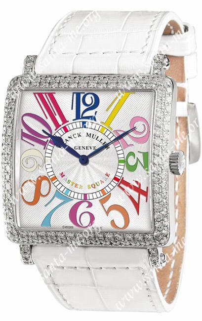 Franck Muller Master Square Midsize Ladies Ladies Wristwatch 6002 M QZ COL DRM V D