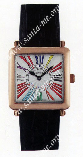 Franck Muller Master Square Ladies Small Midsize Ladies Wristwatch 6002 S QZ COL DRM R-34