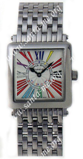 Franck Muller Master Square Ladies Small Small Ladies Wristwatch 6002 S QZ COL DRM R-8
