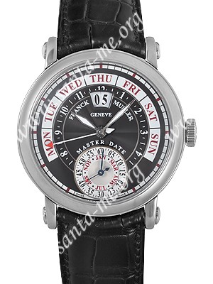 Franck Muller Master Date Large Mens Wristwatch 7002S6GGDT