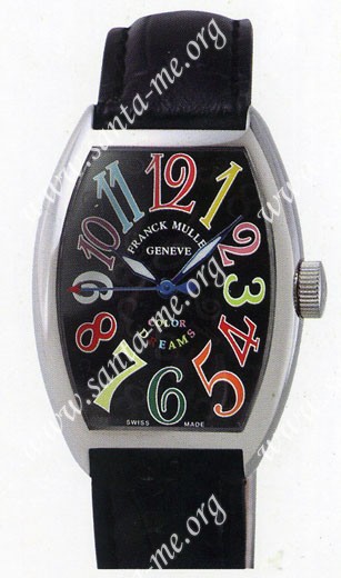 Franck Muller Ladies Medium Cintree Curvex Midsize Ladies Wristwatch 7502 QZ COL DRM O-2