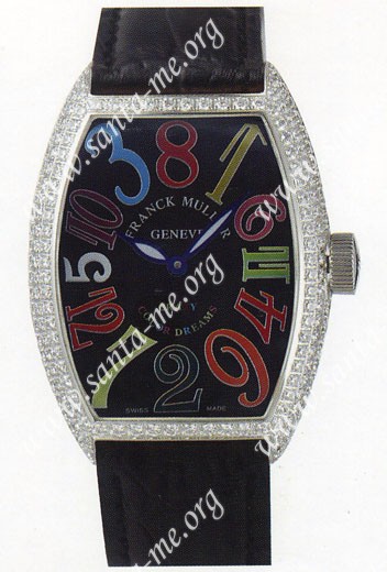 Franck Muller Cintree Curvex Crazy Hours Large Mens Wristwatch 7851 CH COL DRM O-17