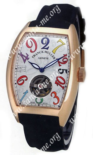 Franck Muller Cintree Curvex Crazy Hours Tourbillon Extra-Large Mens Wristwatch 7880 T CH COL DRM-10