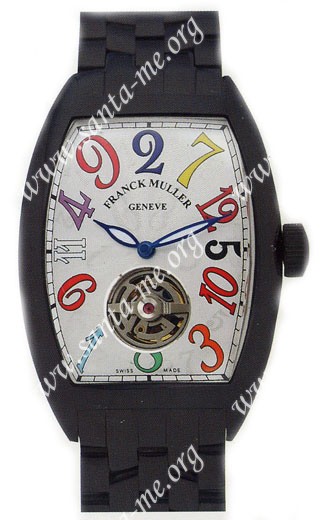 Franck Muller Cintree Curvex Crazy Hours Tourbillon Extra-Large Mens Wristwatch 7880 T CH COL DRM-6